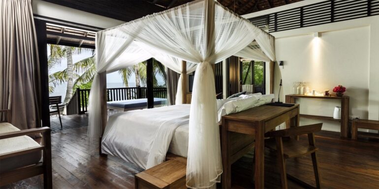 interior of beach villa 770x385